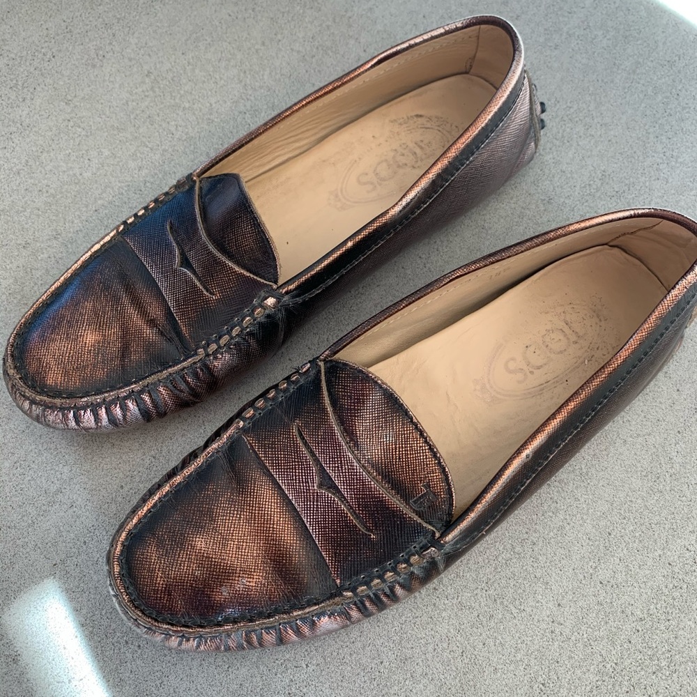 TOD’S Gommino Leather - Copper